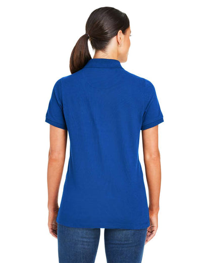 Harriton Women's Valiant Cotton Snag Protect Polo M205W #colormdl_True Royal