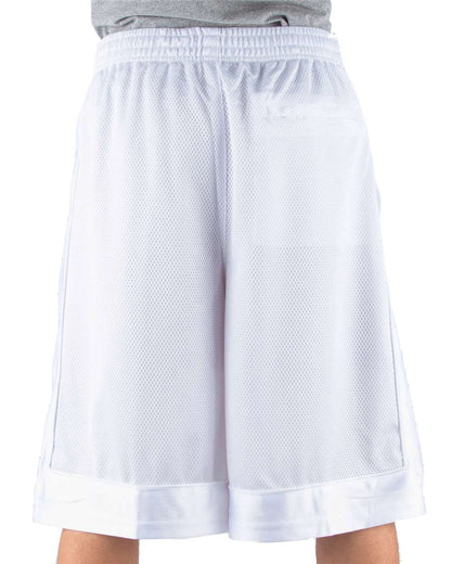 Shaka Wear Men's Mesh Shorts SHBMS #colormdl_White