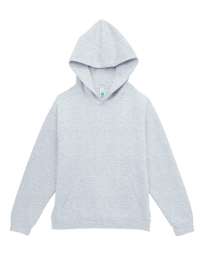 Lane Seven Unisex Urban Pullover Hooded Sweatshirt LS16001 #color_Heather Grey
