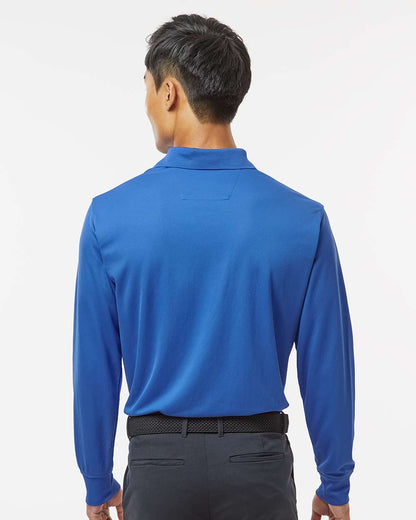 Paragon Men's Prescott Long Sleeve Polo 110 #colormdl_Royal