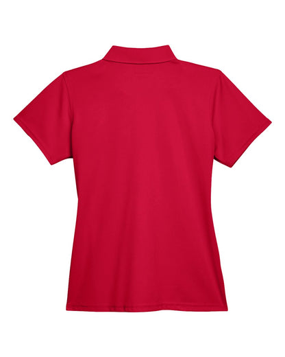 Harriton Women's Polyester Jersey Polo M315W #color_Red