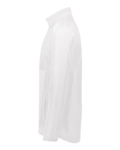 Holloway Men's SeriesX Quarter-Zip Pullover 229533 #color_White