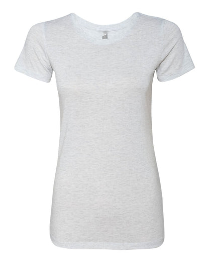 Next Level Women’s Triblend T-Shirt 6710 #color_Heather White