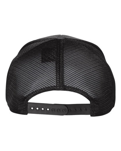 Flexfit 110® Mesh-Back Cap 110M #color_Melange Charcoal/ Black