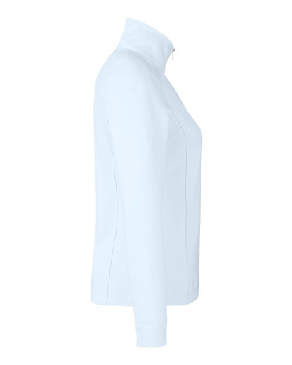 Fairway & Greene Women's Wells Tech Quarter-Zip Pullover F12250 #color_Dream/ White