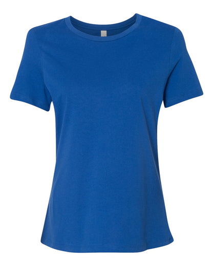 BELLA + CANVAS Women’s Relaxed Jersey Tee 6400 #color_True Royal