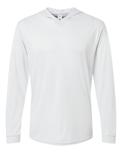Paragon Unisex Bahama Performance Hooded Long Sleeve T-Shirt 220 #color_Aluminum