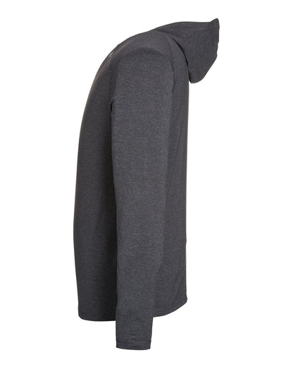 TASC Performance Inc Men's Carrollton Lightweight Hooded Long Sleeve T-Shirt TM405H #color_Iron Heather