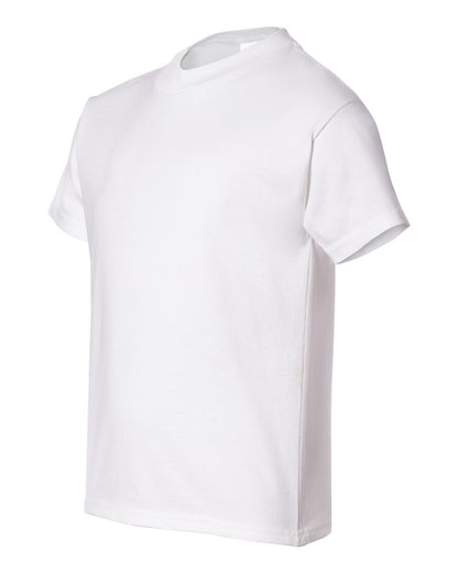 Hanes Essential-T Youth T-Shirt 5480 #color_White