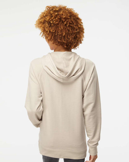 Independent Trading Co. Icon Lightweight Loopback Terry Hooded Sweatshirt SS1000 #colormdl_Sand