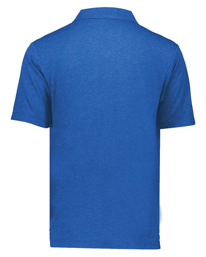 Holloway Men's Repreve® Eco Polo 222575 #color_Royal Heather