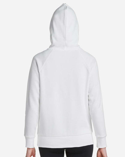 Under Armour Women's Rival Fleece Hooded Sweatshirt 1379500 #colormdl_White/ Black