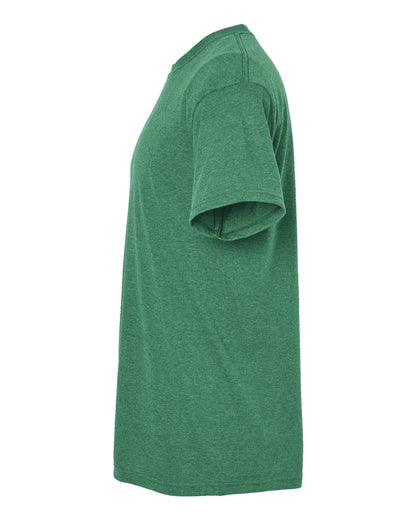 M&O Men's Gold Soft Touch T-Shirt 4800 #color_Heather Kelly Green