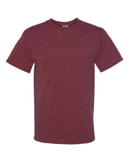 JERZEES Unisex Dri-Power® 50/50 T-Shirt 29MR #color_Vintage Heather Maroon