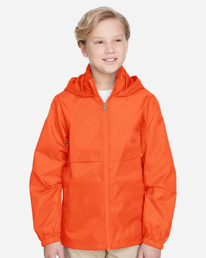 Team 365 Youth Zone Protect Lightweight Jacket TT73Y #colormdl_Sport Orange