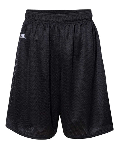 Russell Athletic Men's 9" Dri-Power® Tricot Mesh Shorts 659AFM #color_Black