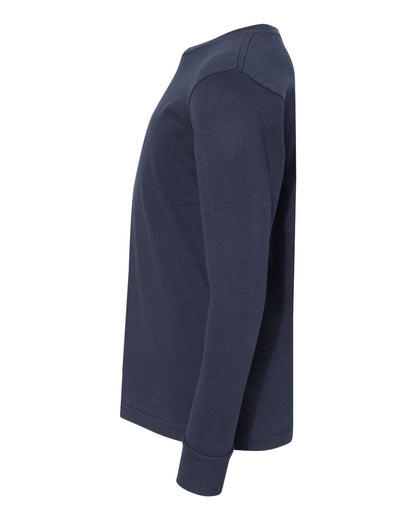 LAT Youth Fine Jersey Long Sleeve Tee 6201 #color_Navy