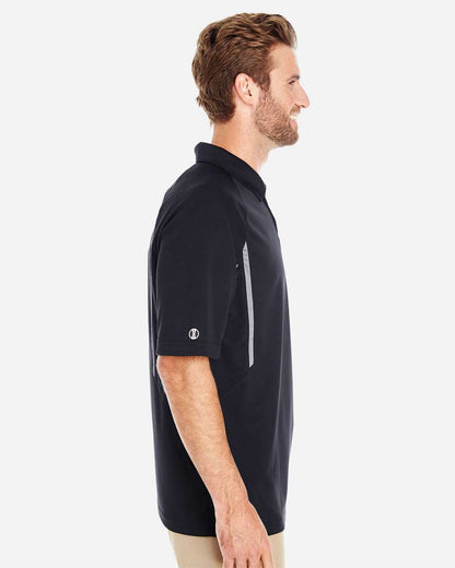 Holloway Men's Two-Tone Avenger Polo 222530 #colormdl_Black/ Graphite