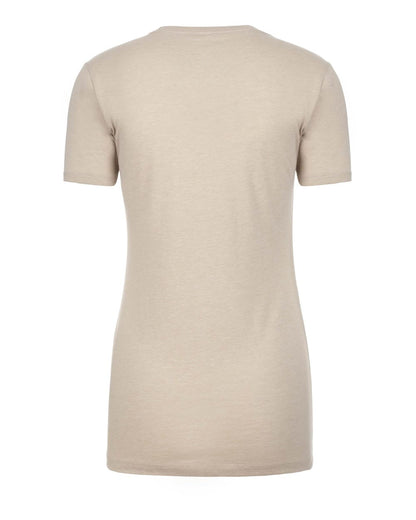 Next Level Women’s CVC Deep V-Neck T-Shirt 6640 #color_Cream
