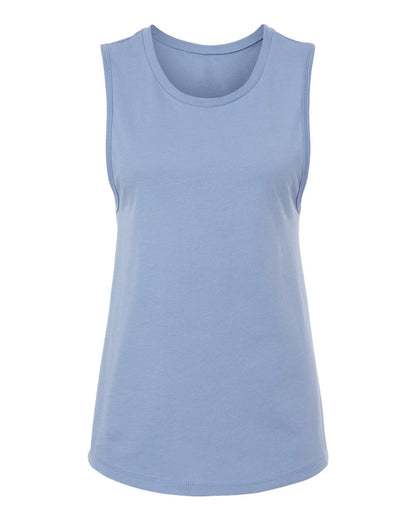 BELLA + CANVAS Women's Jersey Muscle Tank 6003 #color_Lavender Blue