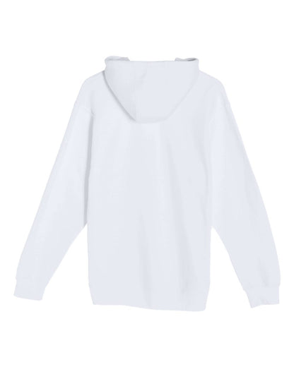 Lane Seven Unisex Premium Pullover Hooded Sweatshirt LS14001 #color_White