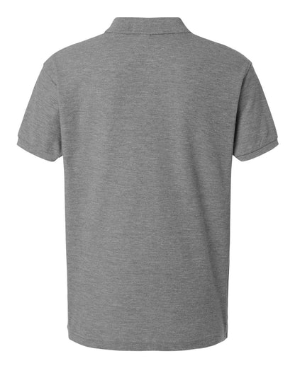 AllPro Men's Pique Polo 62800 #color_Heather Granite