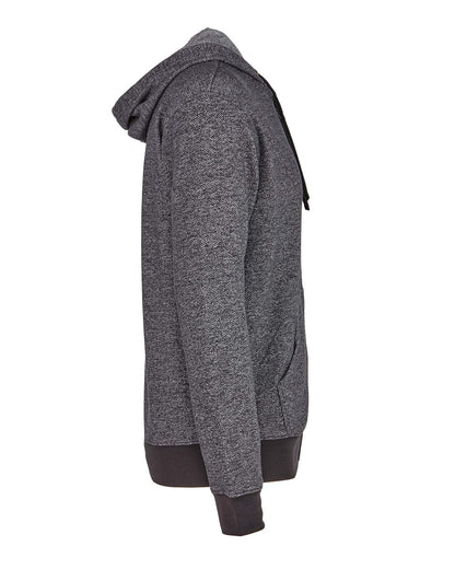 Next Level Pacifica Full-Zip Hoodie 9600 #color_Black