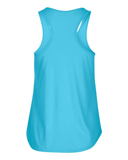 Boxercraft Women's Essential Racerback Tank Top BW2502 #color_Pacific Blue