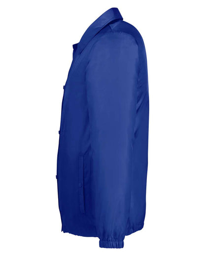 Team 365 Unisex Zone Protect Coaches Jacket TT75 #color_Sport Royal