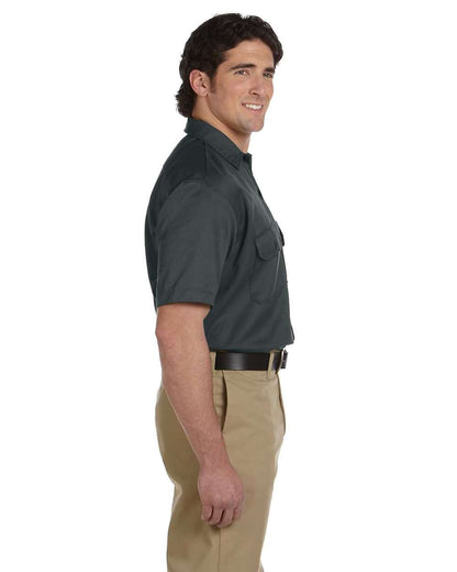 Dickies Men's Short Sleeve Work Shirt 1574 #colormdl_Charcoal