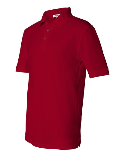 Sierra Pacific Men's Silky Smooth Piqué Polo 0500 #color_Red