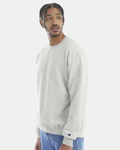 Champion Unisex Powerblend® Crewneck Sweatshirt S600 #colormdl_Silver Grey