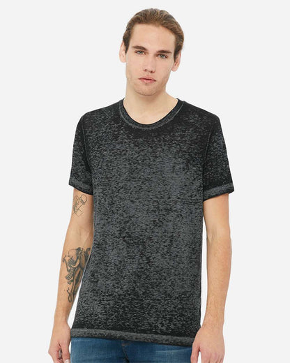 BELLA + CANVAS Unisex Texture Tee 3650 #colormdl_Black Acid Wash