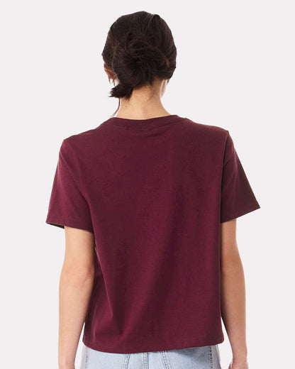 BELLA + CANVAS Women's 6 oz Heavyweight Tee 6110 #colormdl_Maroon