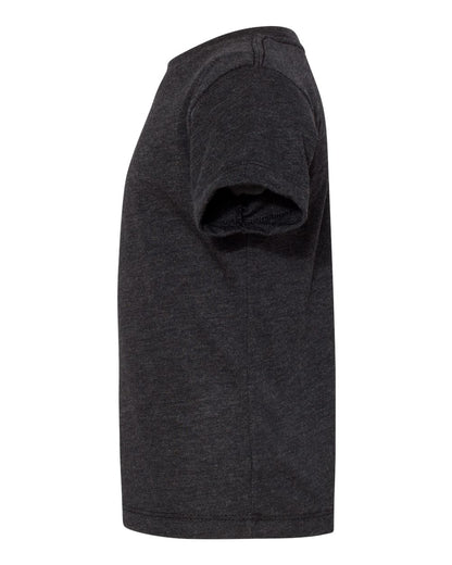 BELLA + CANVAS Toddler Triblend Tee 3413T #color_Charcoal Black Triblend