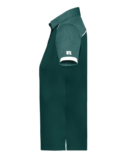 Russell Athletic Women's Legend Polo R20DKX #color_Dark Green