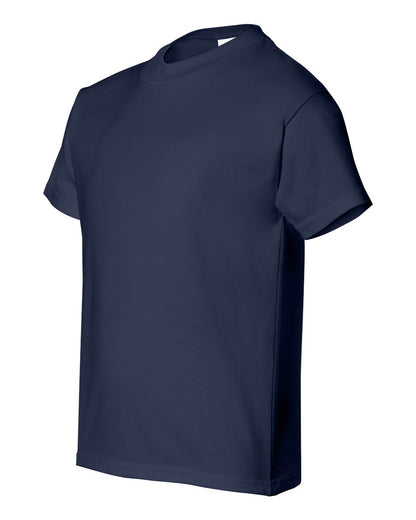 Hanes Essential-T Youth T-Shirt 5480 #color_Navy