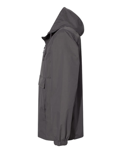 Independent Trading Co. Men's Nylon Anorak EXP94NAW #color_Graphite