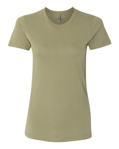 Next Level Women’s Cotton T-Shirt 3900 #color_Light Olive