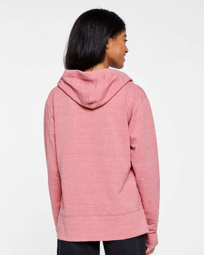 LAT Women's Vintage Wash Hoodie Sweatshirt 3536 #colormdl_Weathered Mauvelous