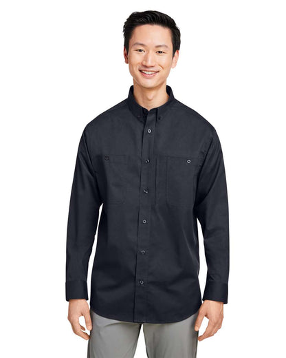Harriton Men's Advantage IL Workshirt M585L #colormdl_Black