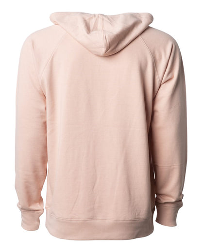 Independent Trading Co. Icon Lightweight Loopback Terry Hooded Sweatshirt SS1000 #color_Rose