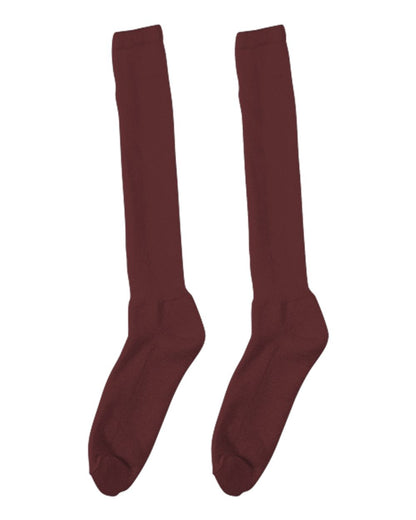 Alleson Athletic Youth Acrylic Utility Sport Socks 3ACRK #color_Maroon