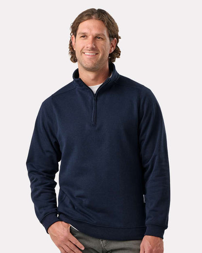 Recover Unisex Quarter-Zip Pullover RC1096 #colormdl_Navy
