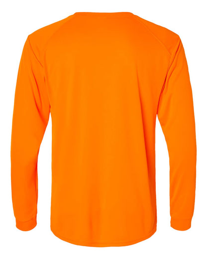 Paragon Unisex Long Islander Performance Long Sleeve T-Shirt 210 #color_Neon Orange
