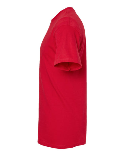 M&O Men's Gold Soft Touch T-Shirt 4800 #color_Deep Red