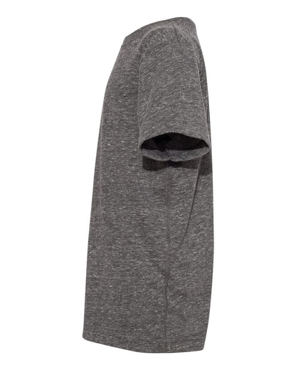 LAT Youth Harborside Mélange Tee 6191 #color_Smoke Melange