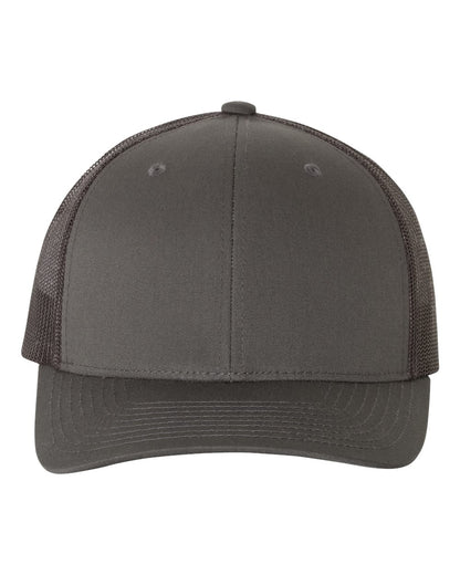 YP Classics Retro Trucker Cap 6606 #color_Charcoal