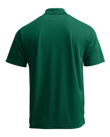 Paragon Youth Saratoga Performance Mini Mesh Polo 108Y #color_Hunter Green