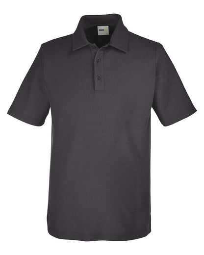 CORE365 Men's Tall Fusion ChromaSoft™ Pique Polo CE112T #color_Carbon
